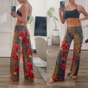 Floral Palazzo Pants